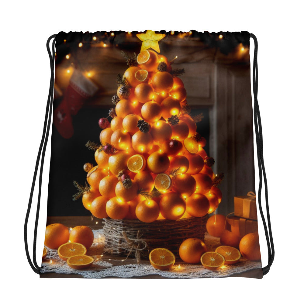 Christmas Drawstring bag