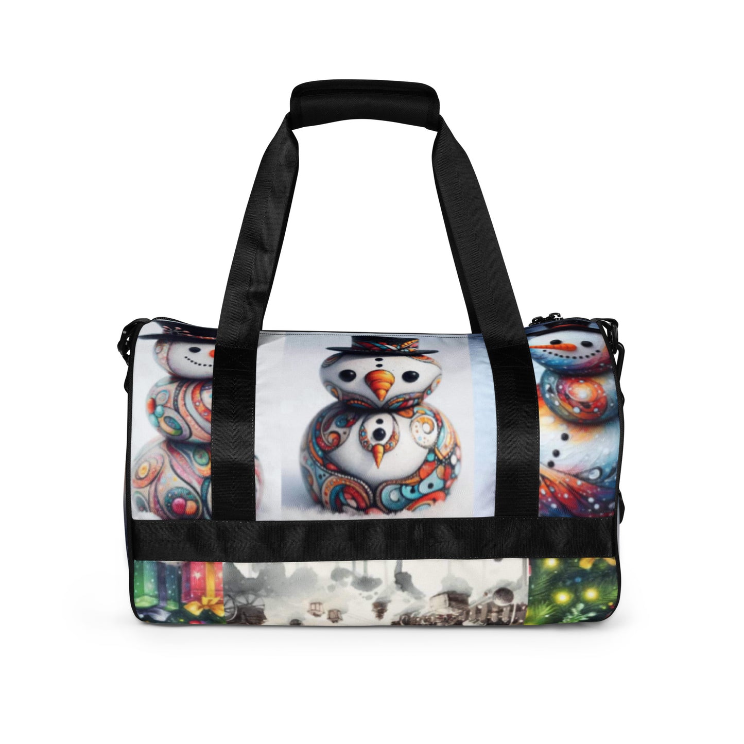 Christmas All-over print gym bag