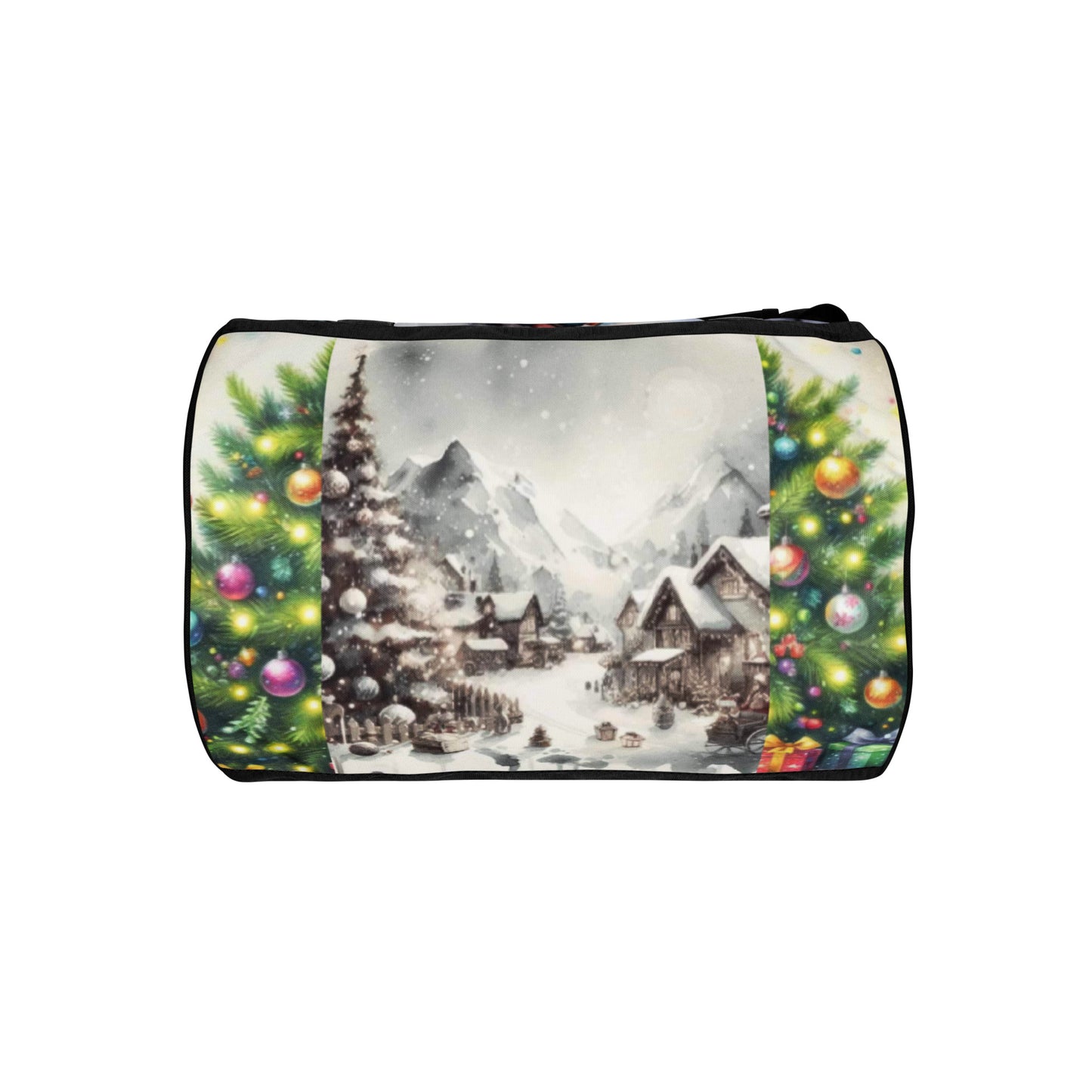 Christmas All-over print gym bag