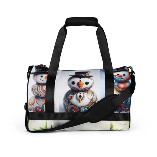 Christmas All-over print gym bag