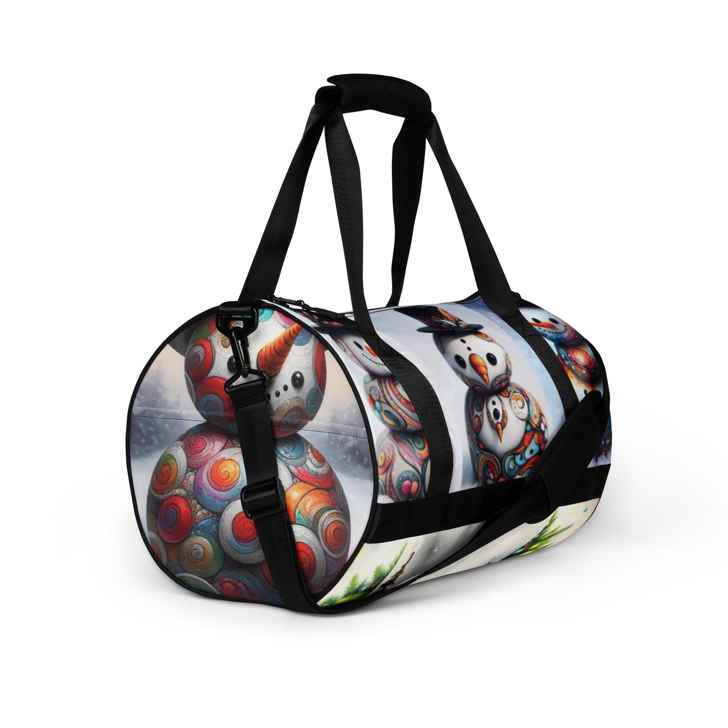 Christmas All-over print gym bag