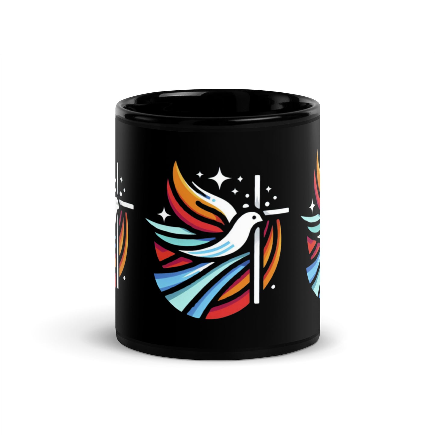 Black Glossy Mug