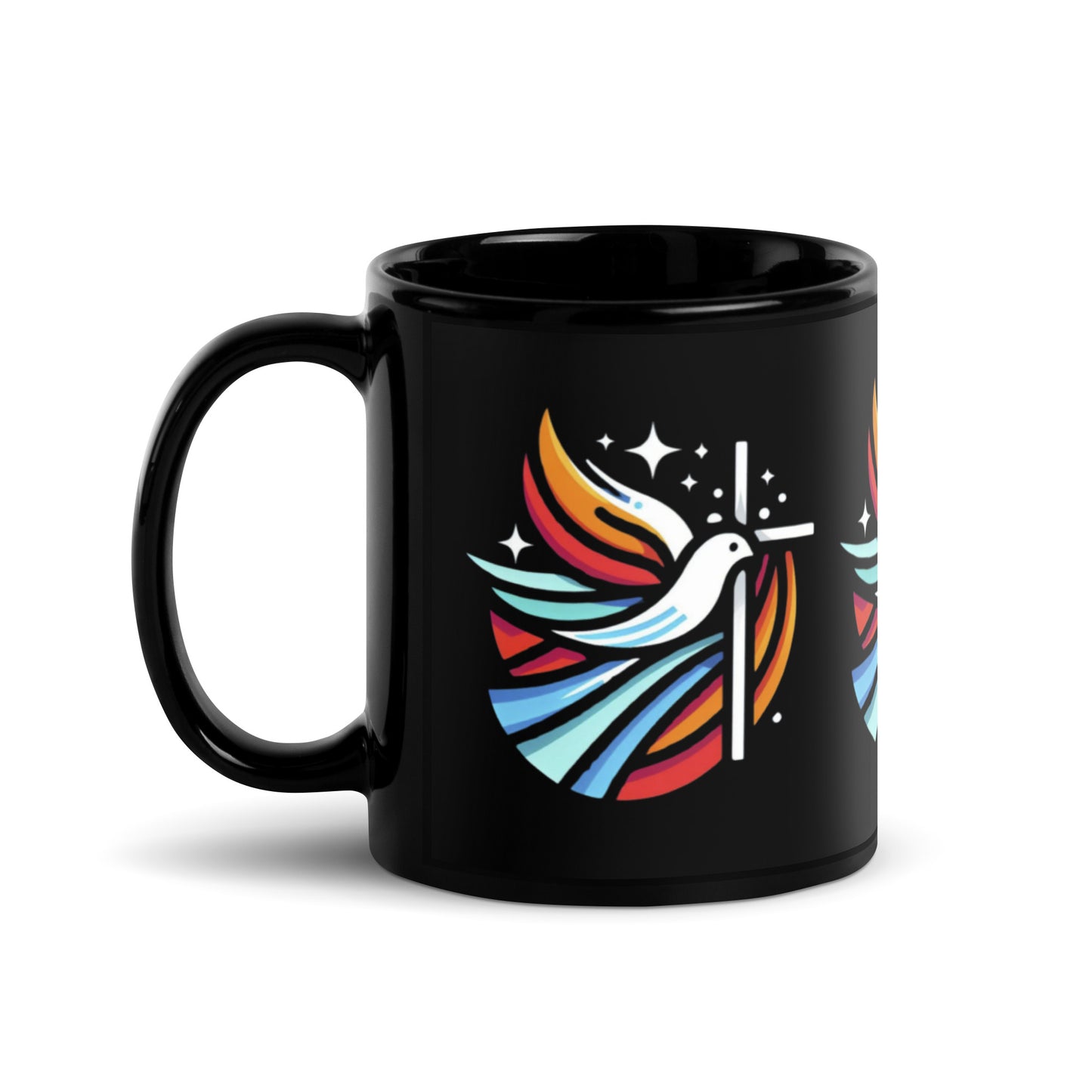 Black Glossy Mug