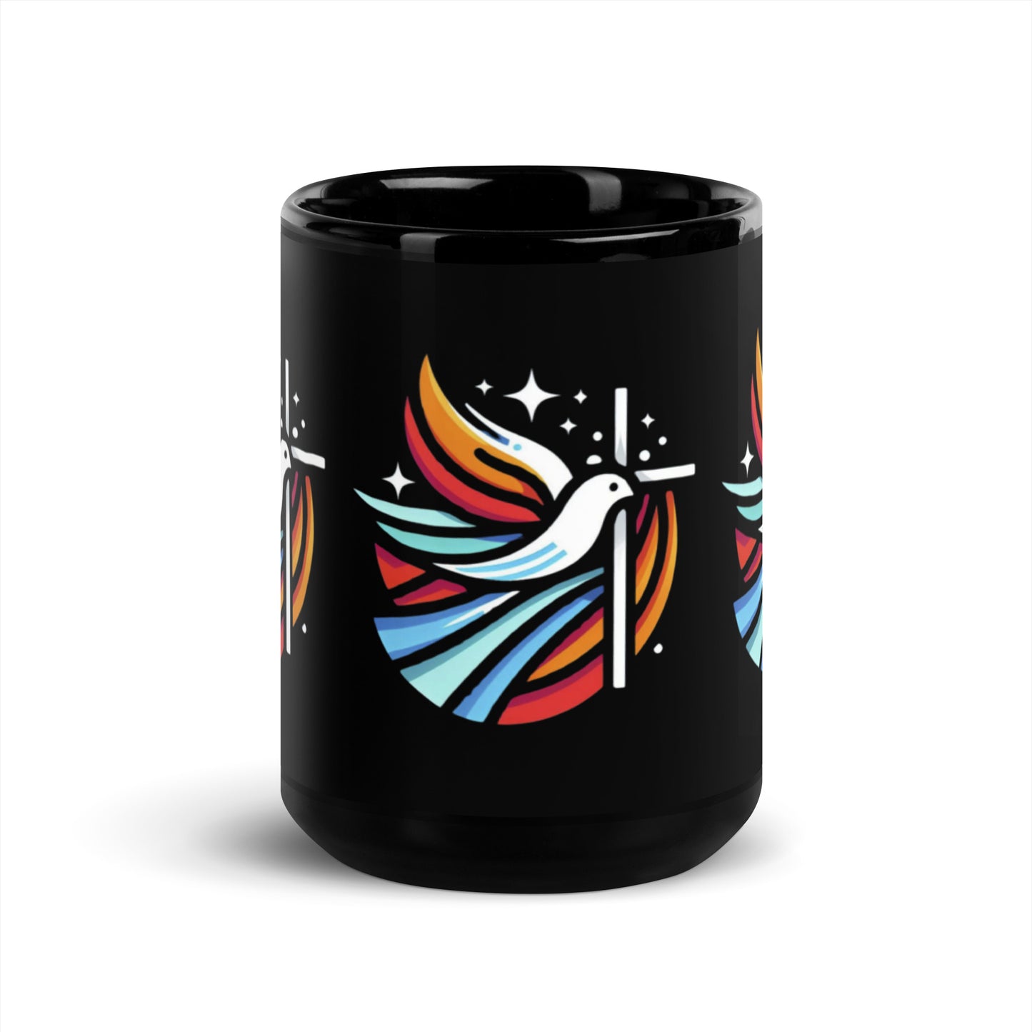 Black Glossy Mug