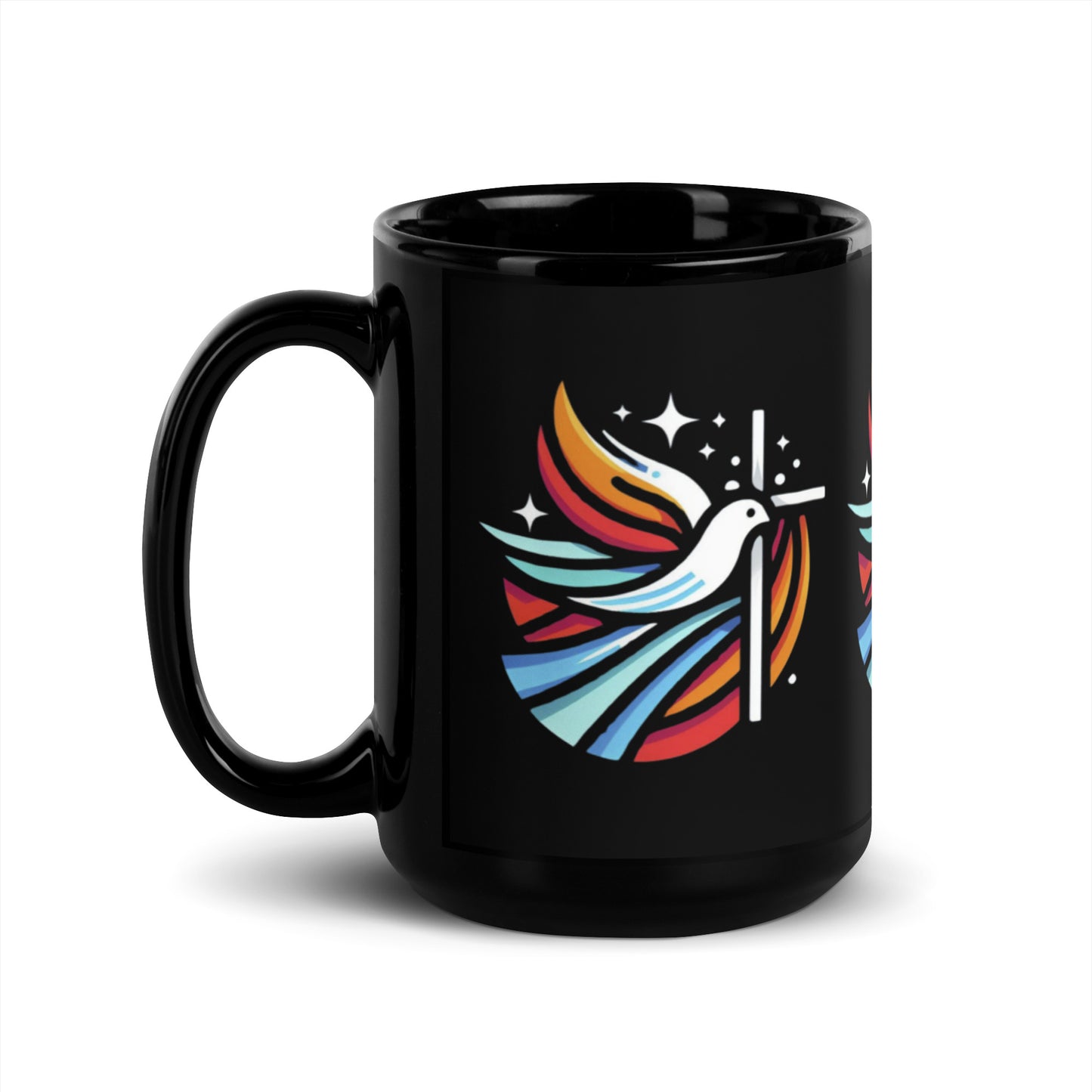 Black Glossy Mug