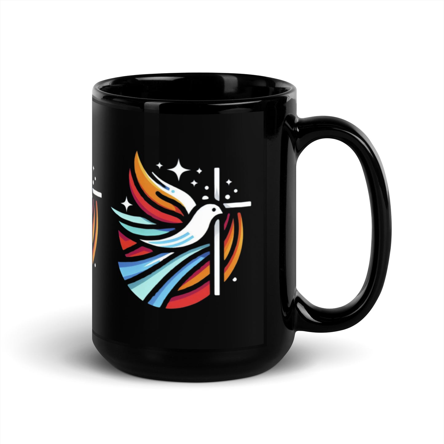 Black Glossy Mug