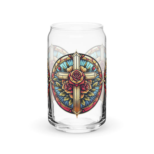 Can-shaped glass