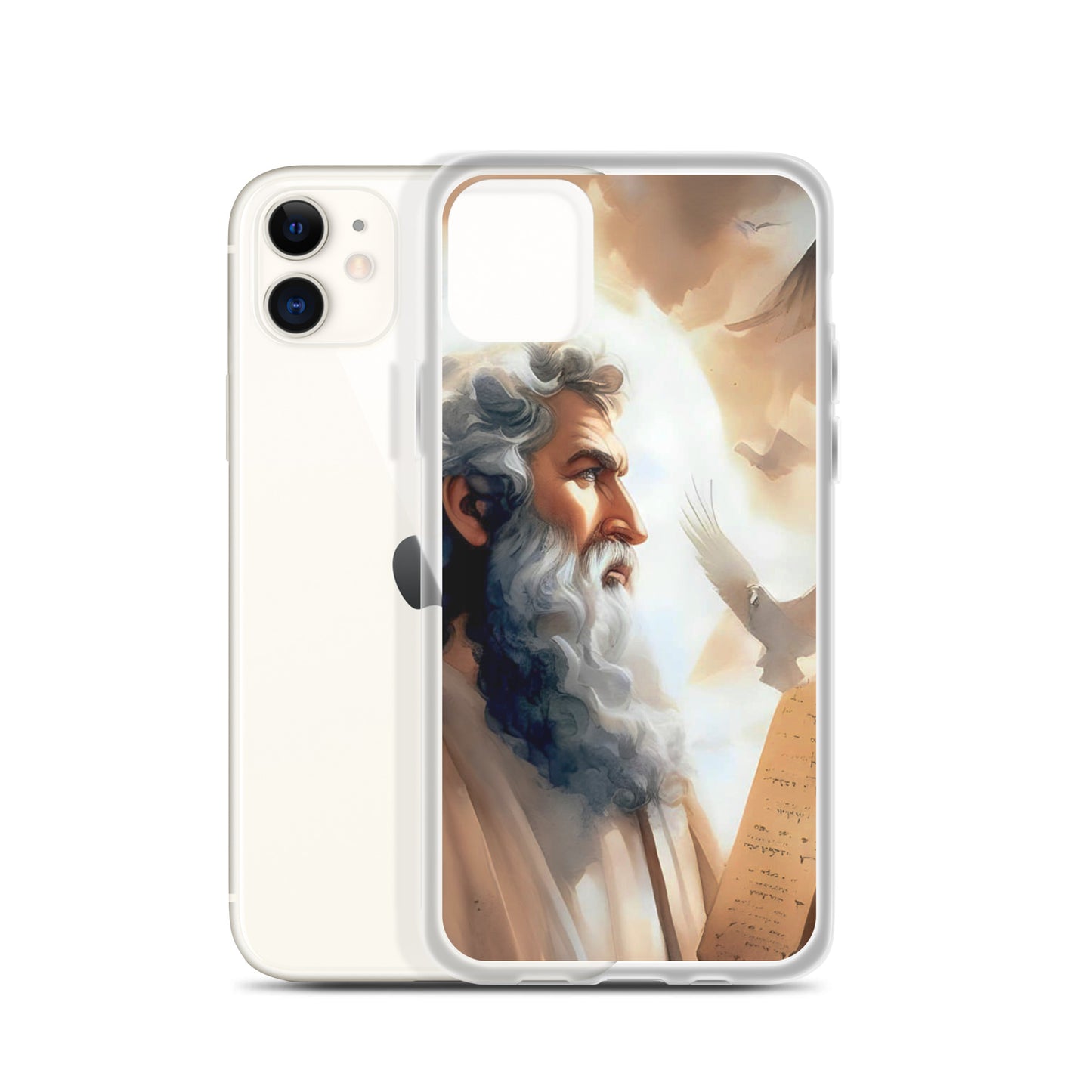 Moses With The Ten Commandments Clear Case for iPhone®