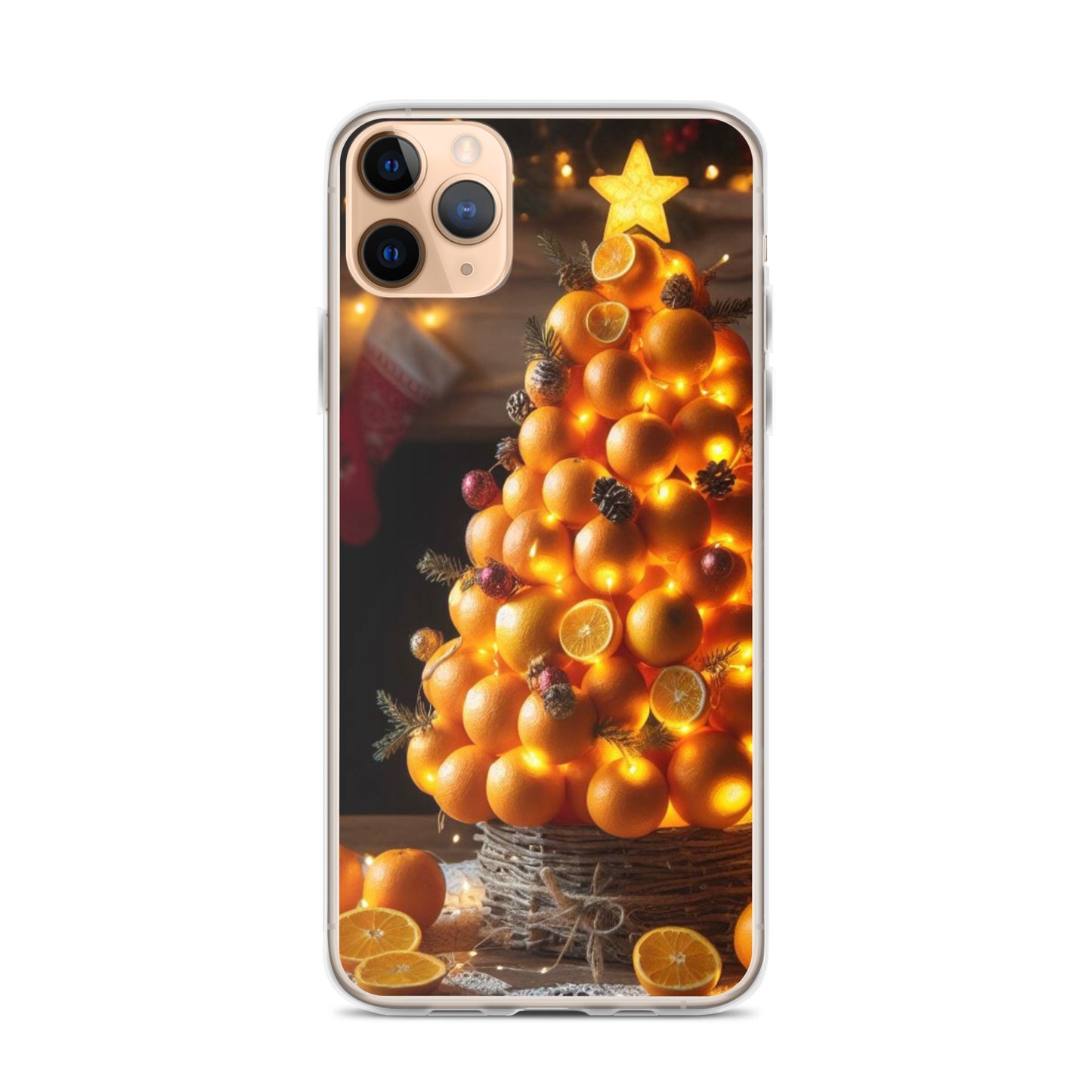 Christmas Tree Clear Case For iPhone®