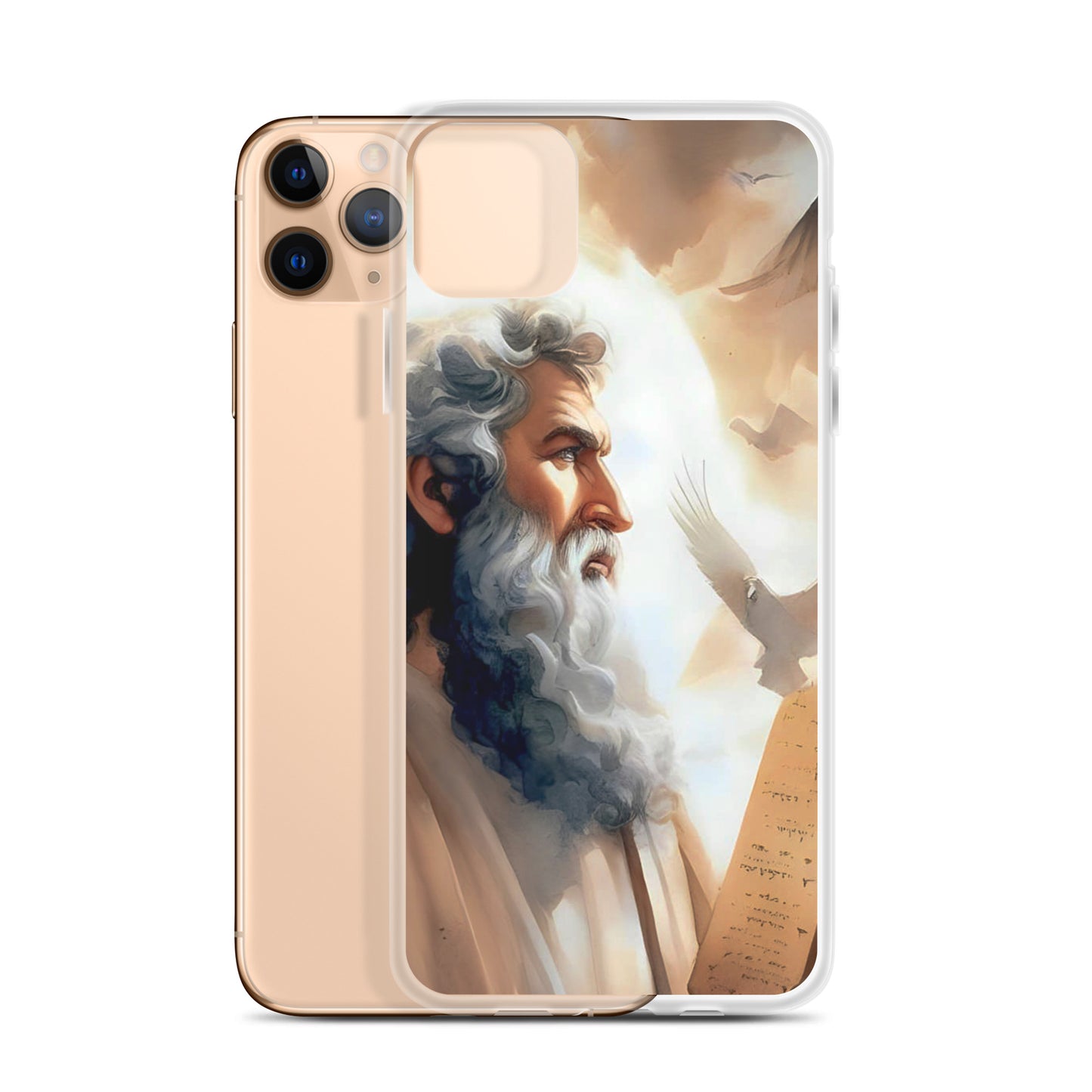 Moses With The Ten Commandments Clear Case for iPhone®