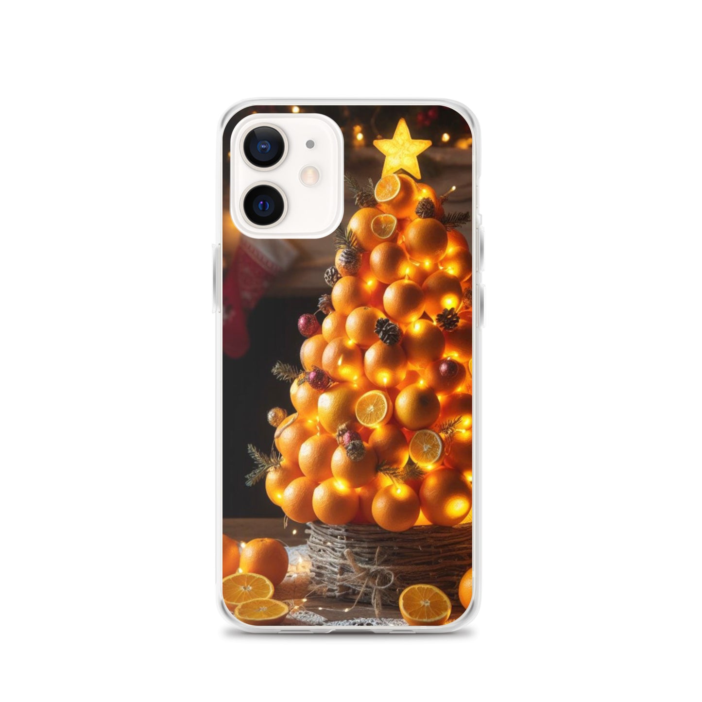 Christmas Tree Clear Case For iPhone®