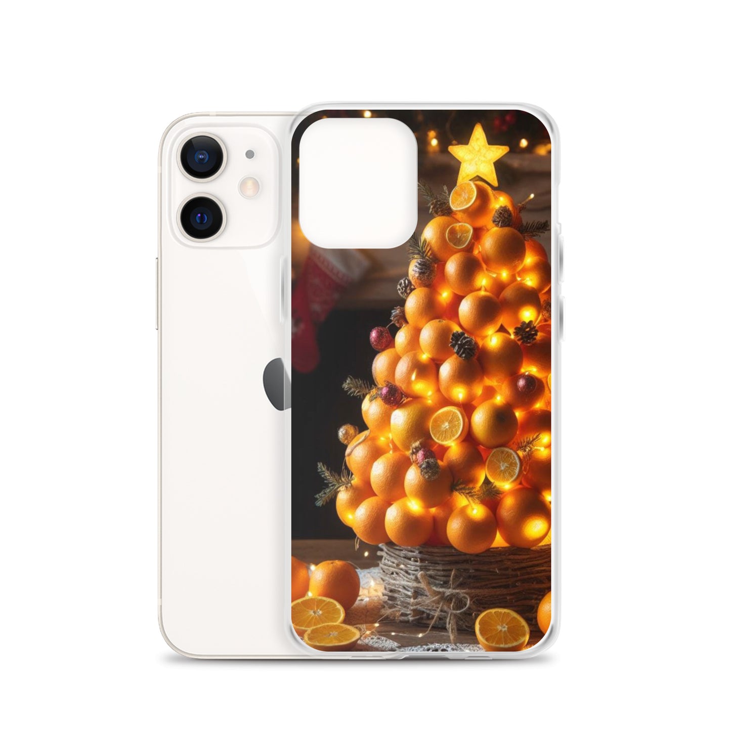 Christmas Tree Clear Case For iPhone®