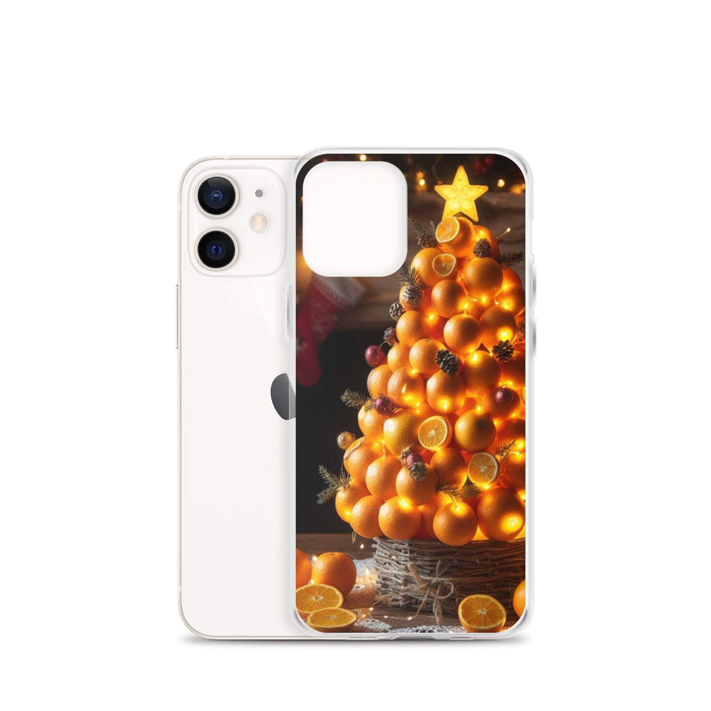 Christmas Tree Clear Case For iPhone®