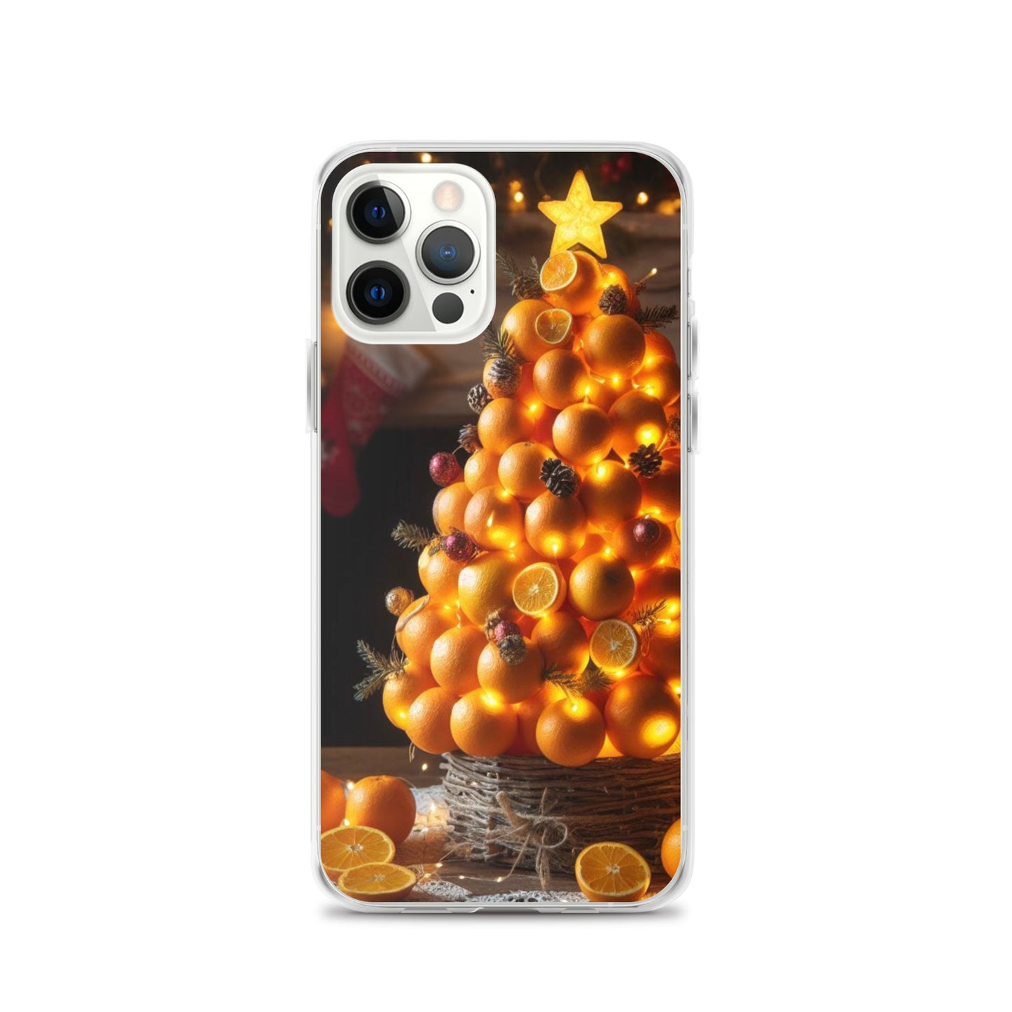 Christmas Tree Clear Case For iPhone®