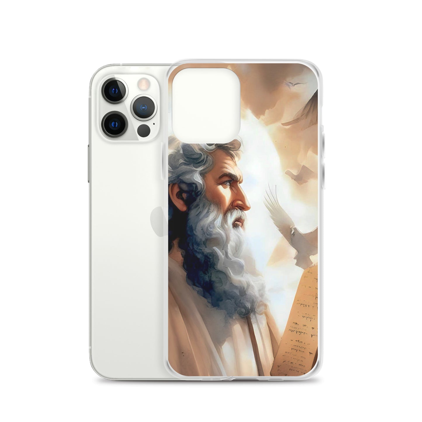 Moses With The Ten Commandments Clear Case for iPhone®