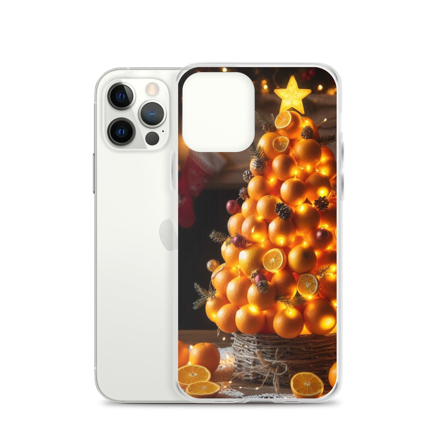 Christmas Tree Clear Case For iPhone®