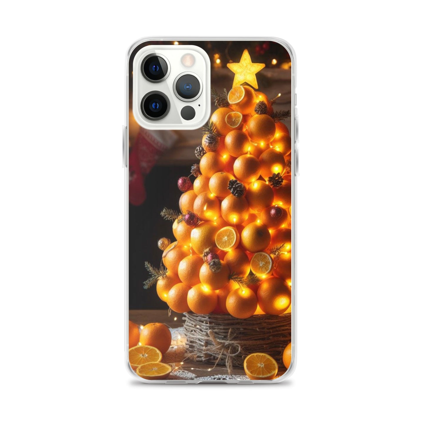 Christmas Tree Clear Case For iPhone®