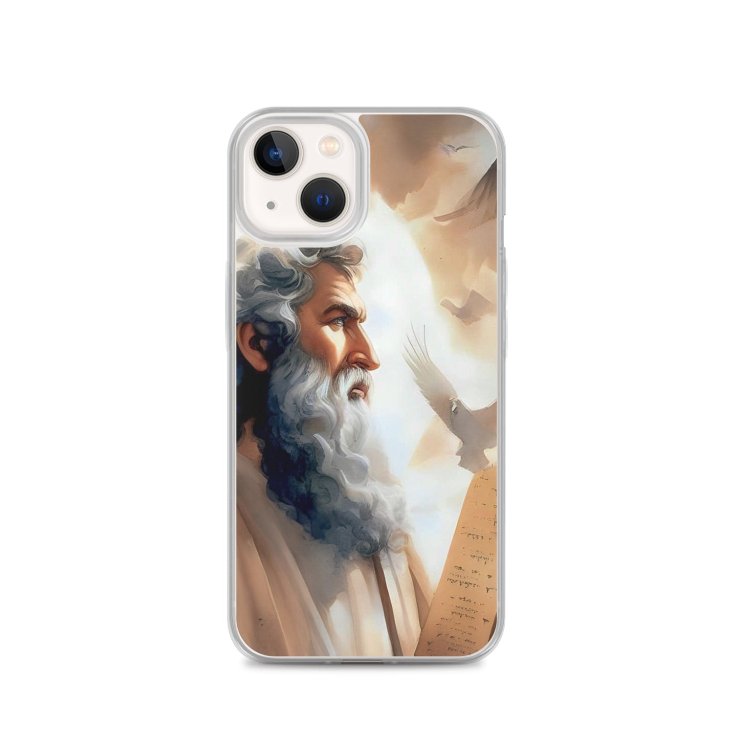 Moses With The Ten Commandments Clear Case for iPhone®