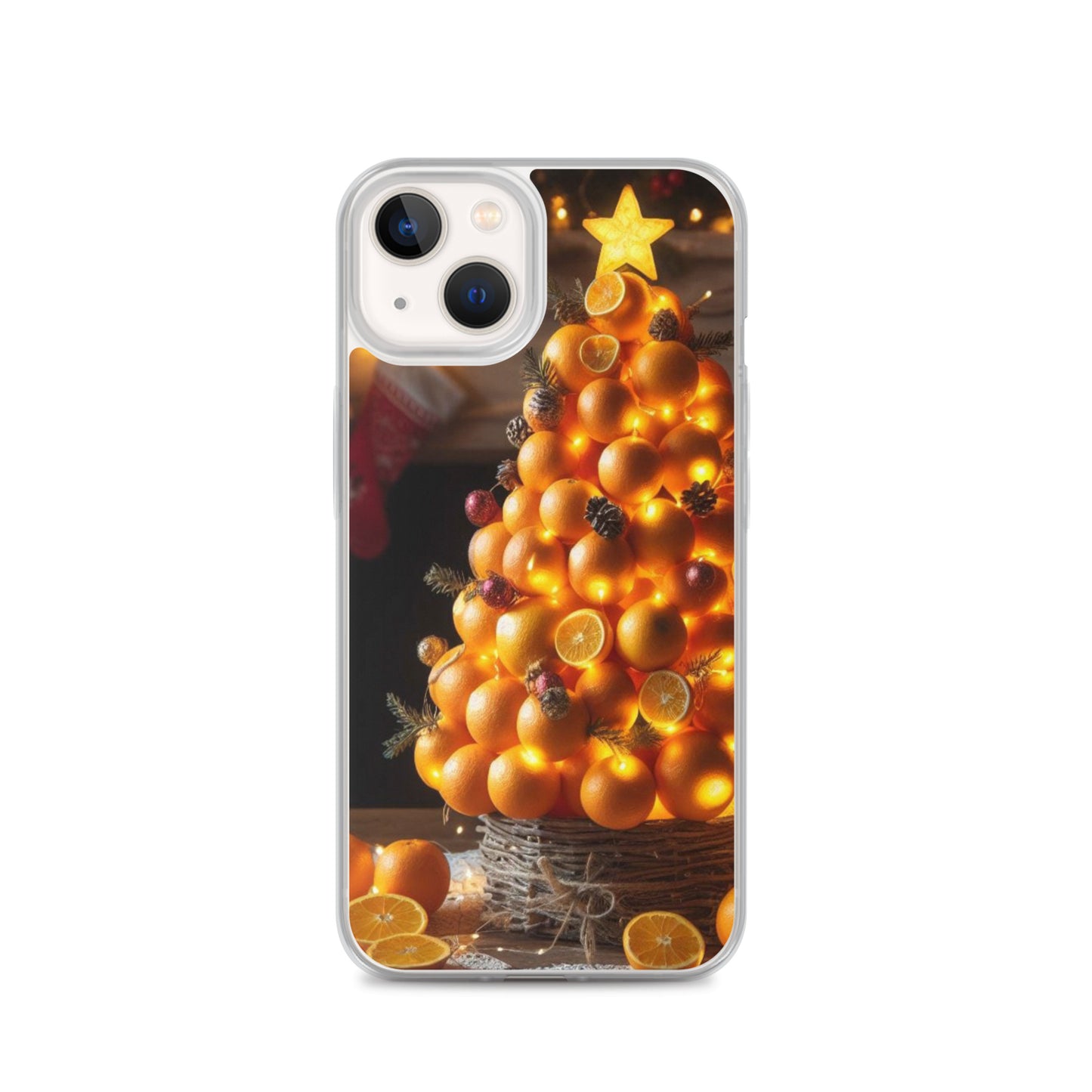 Christmas Tree Clear Case For iPhone®