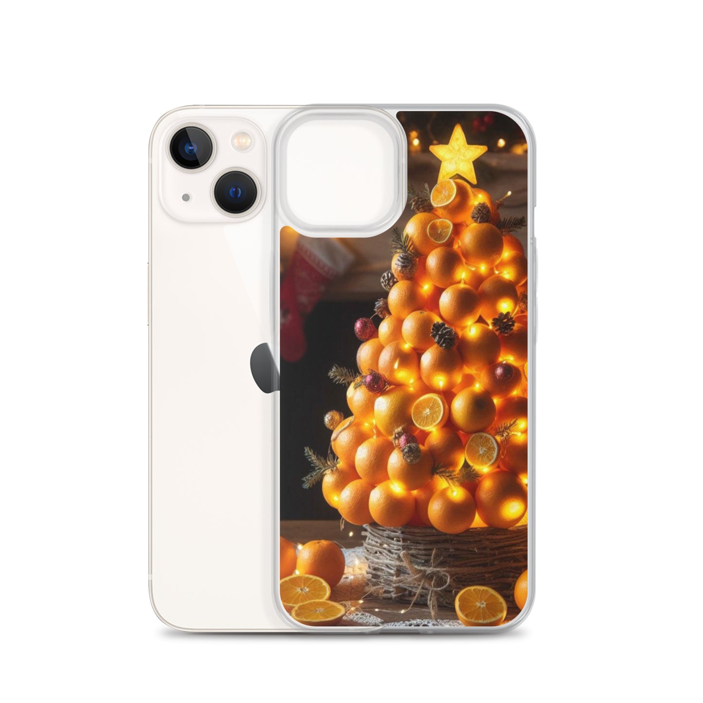 Christmas Tree Clear Case For iPhone®