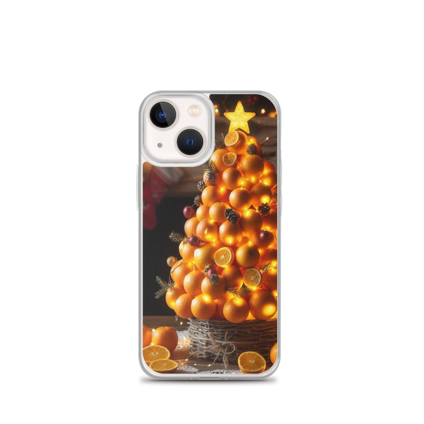 Christmas Tree Clear Case For iPhone®