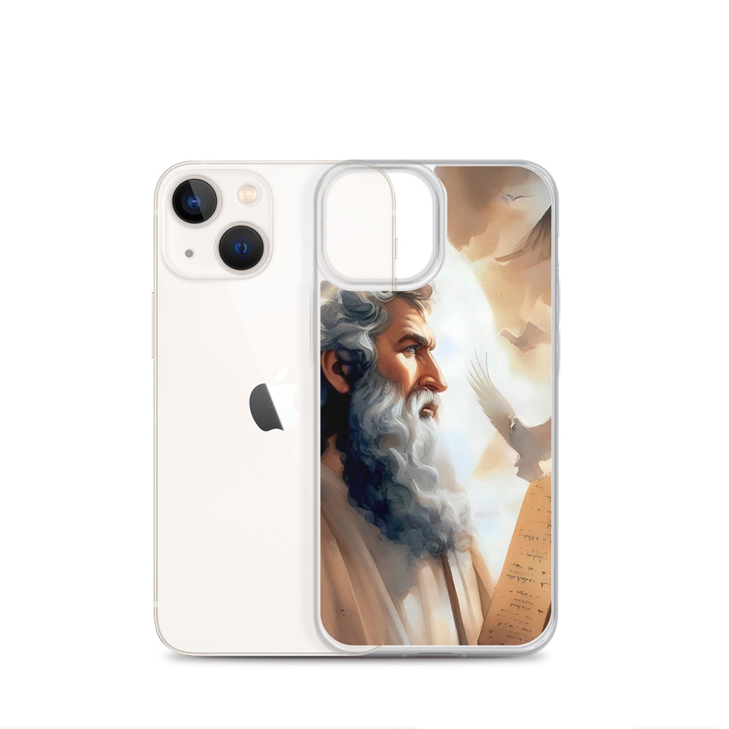 Moses With The Ten Commandments Clear Case for iPhone®