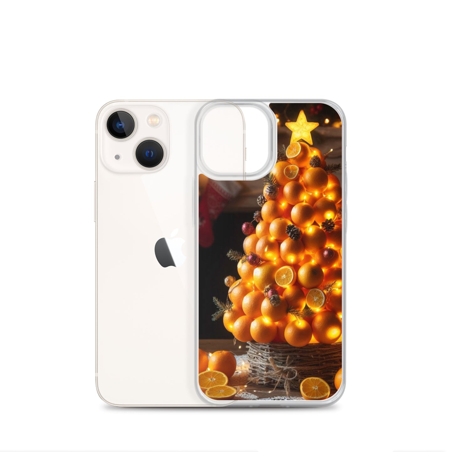 Christmas Tree Clear Case For iPhone®