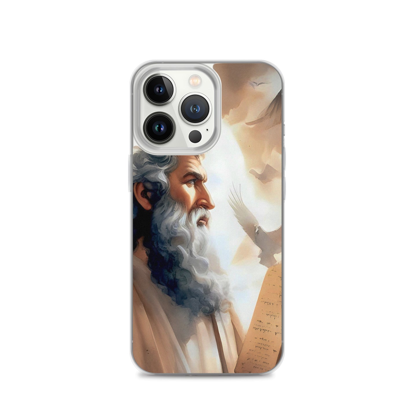 Moses With The Ten Commandments Clear Case for iPhone®