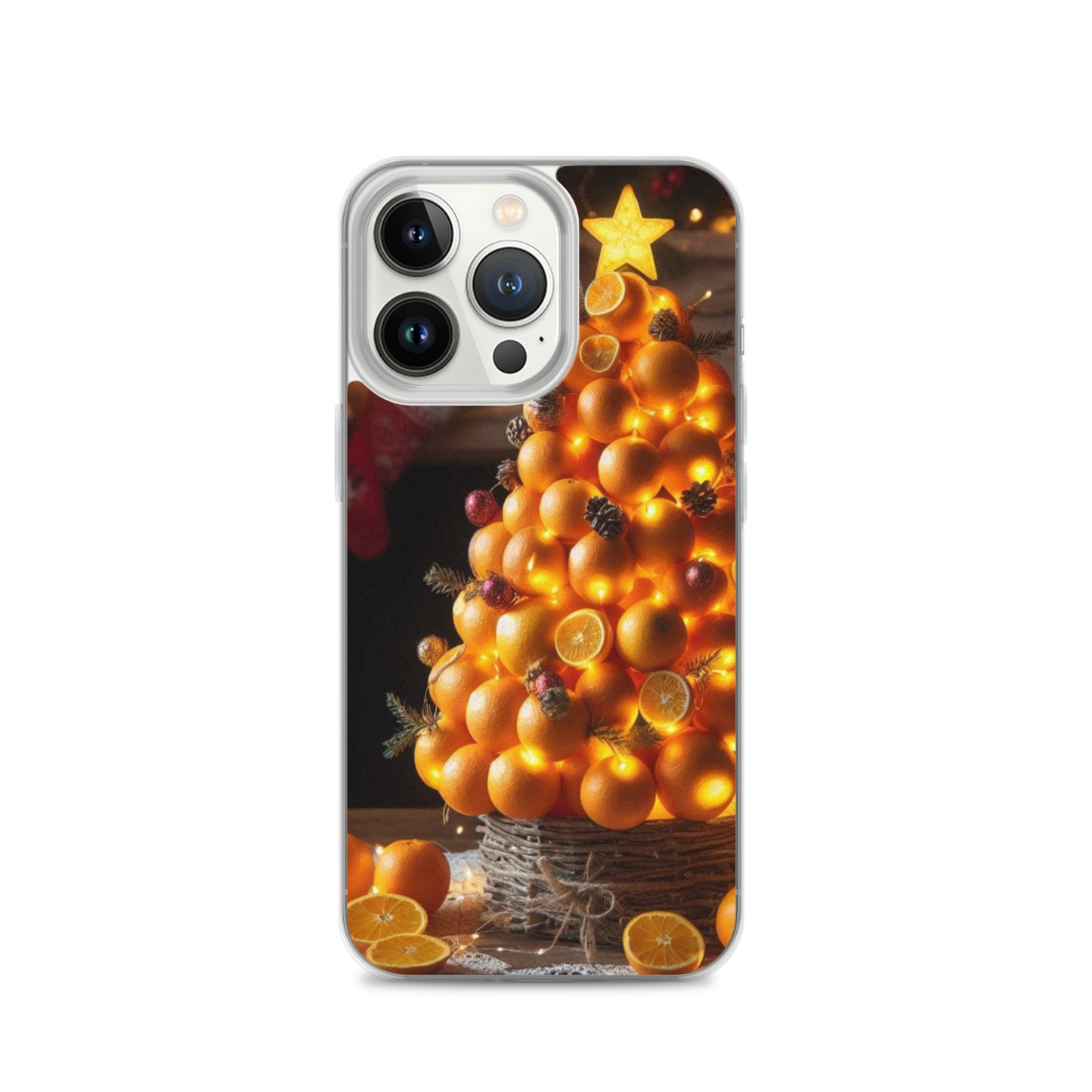 Christmas Tree Clear Case For iPhone®