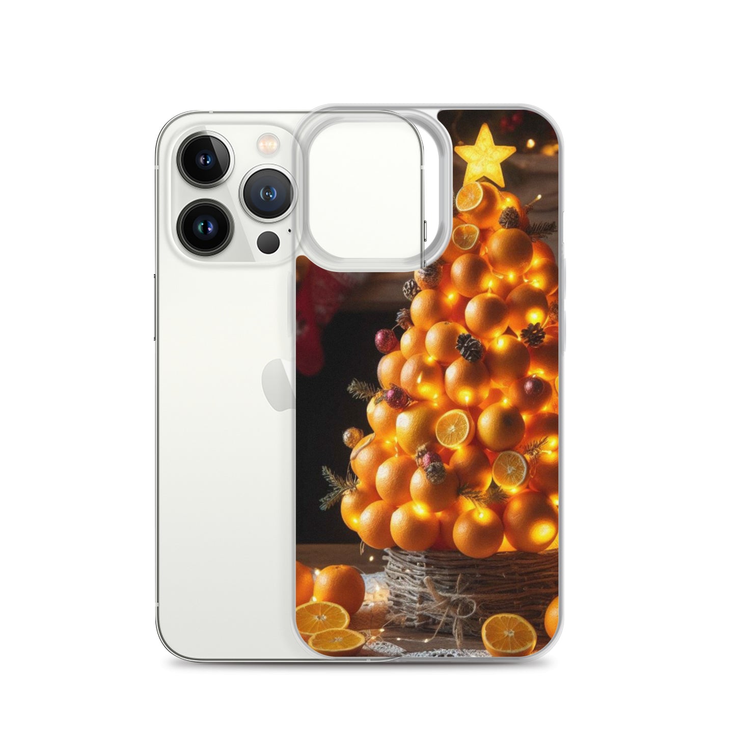 Christmas Tree Clear Case For iPhone®