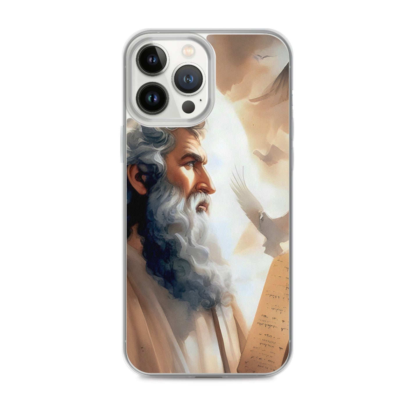 Moses With The Ten Commandments Clear Case for iPhone®