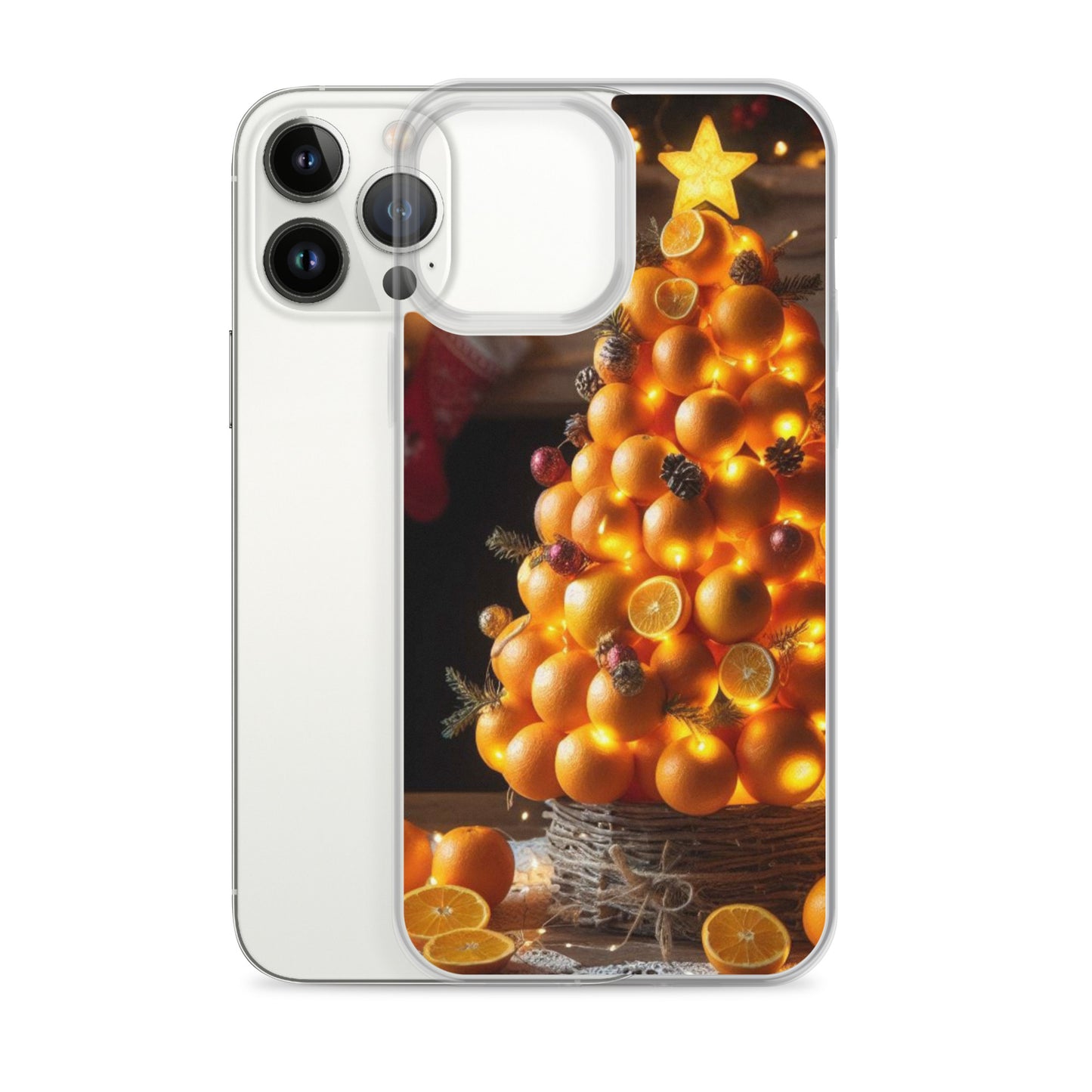 Christmas Tree Clear Case For iPhone®