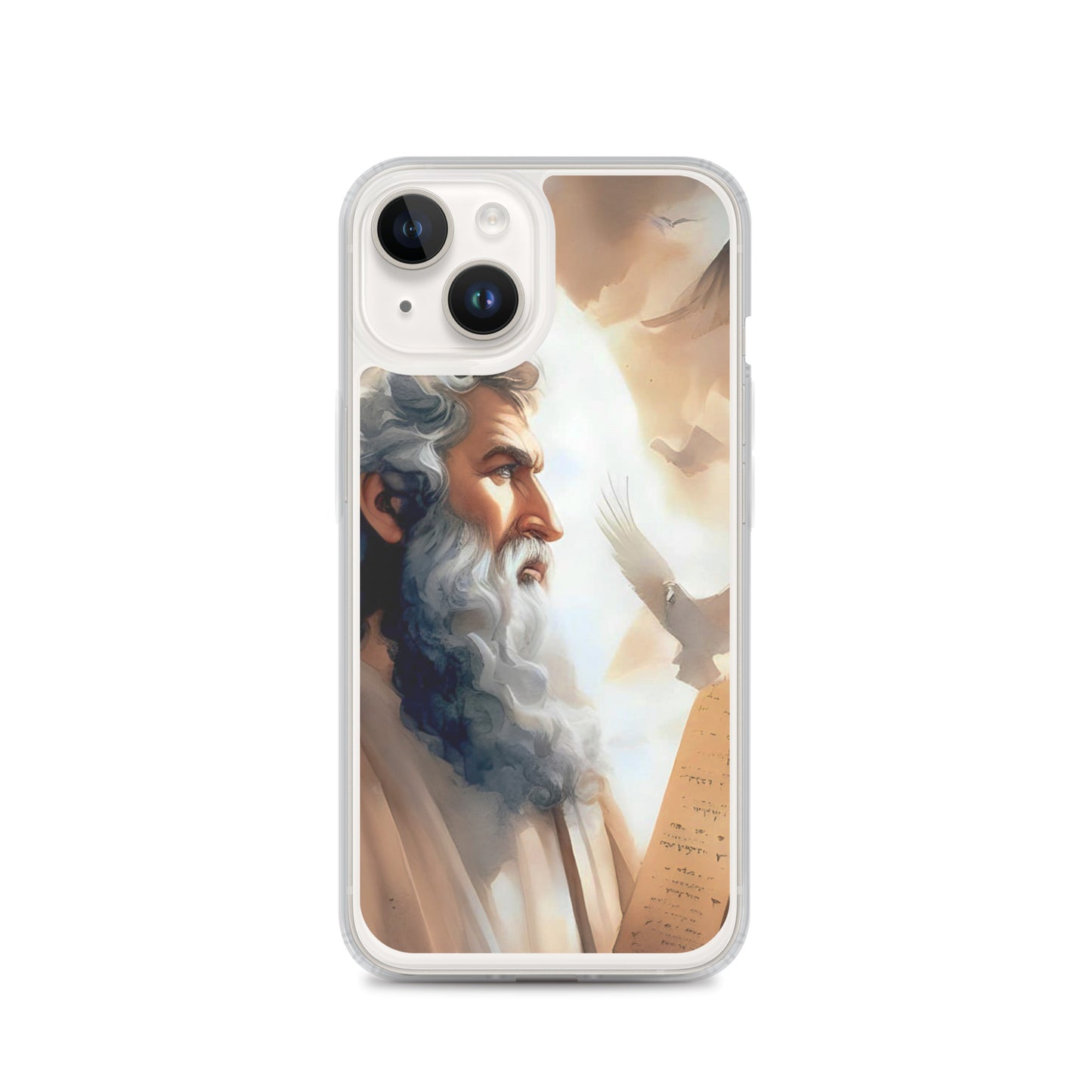 Moses With The Ten Commandments Clear Case for iPhone®