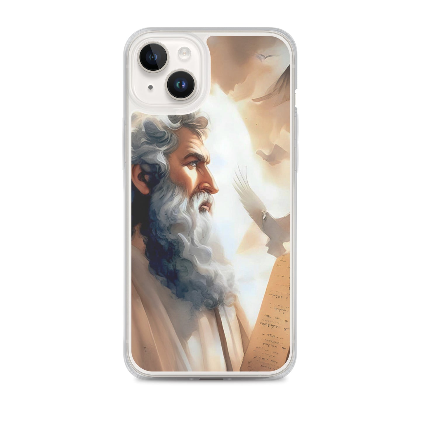 Moses With The Ten Commandments Clear Case for iPhone®