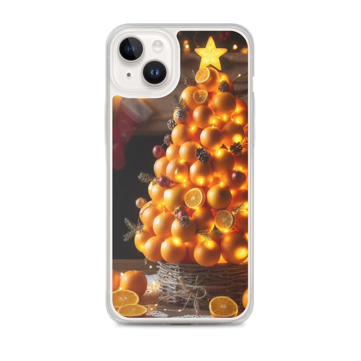 Christmas Tree Clear Case For iPhone®