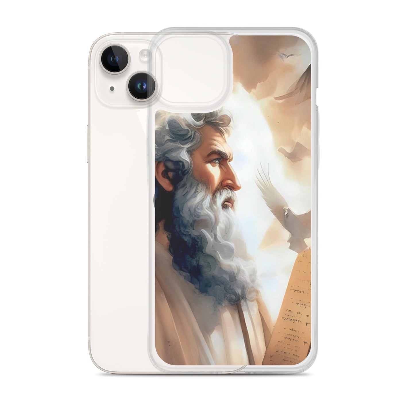 Moses With The Ten Commandments Clear Case for iPhone®