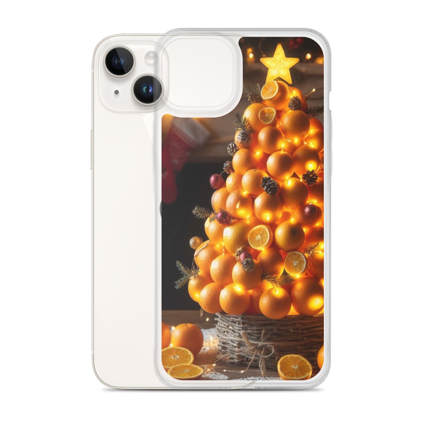 Christmas Tree Clear Case For iPhone®