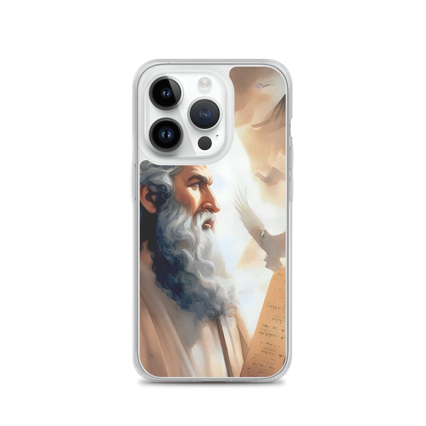 Moses With The Ten Commandments Clear Case for iPhone®