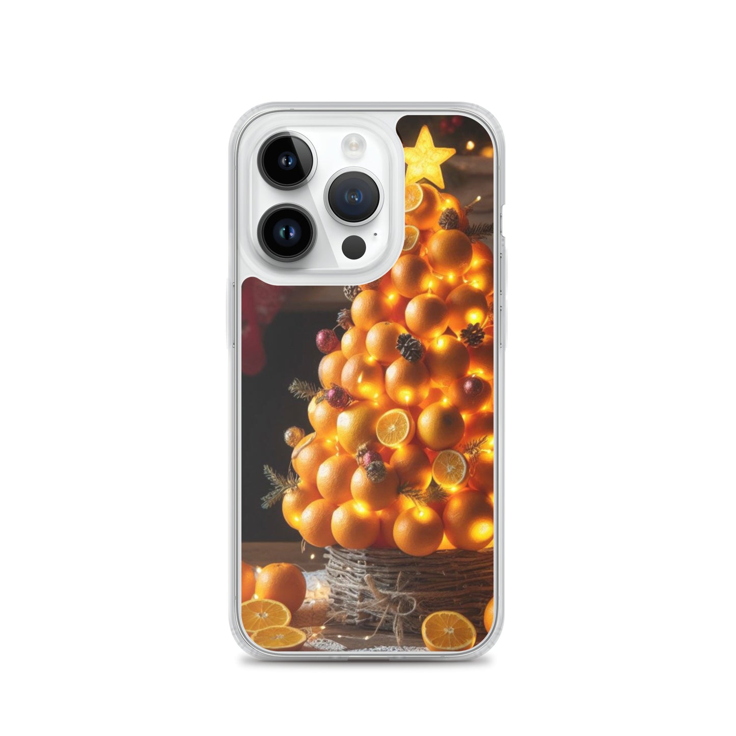 Christmas Tree Clear Case For iPhone®