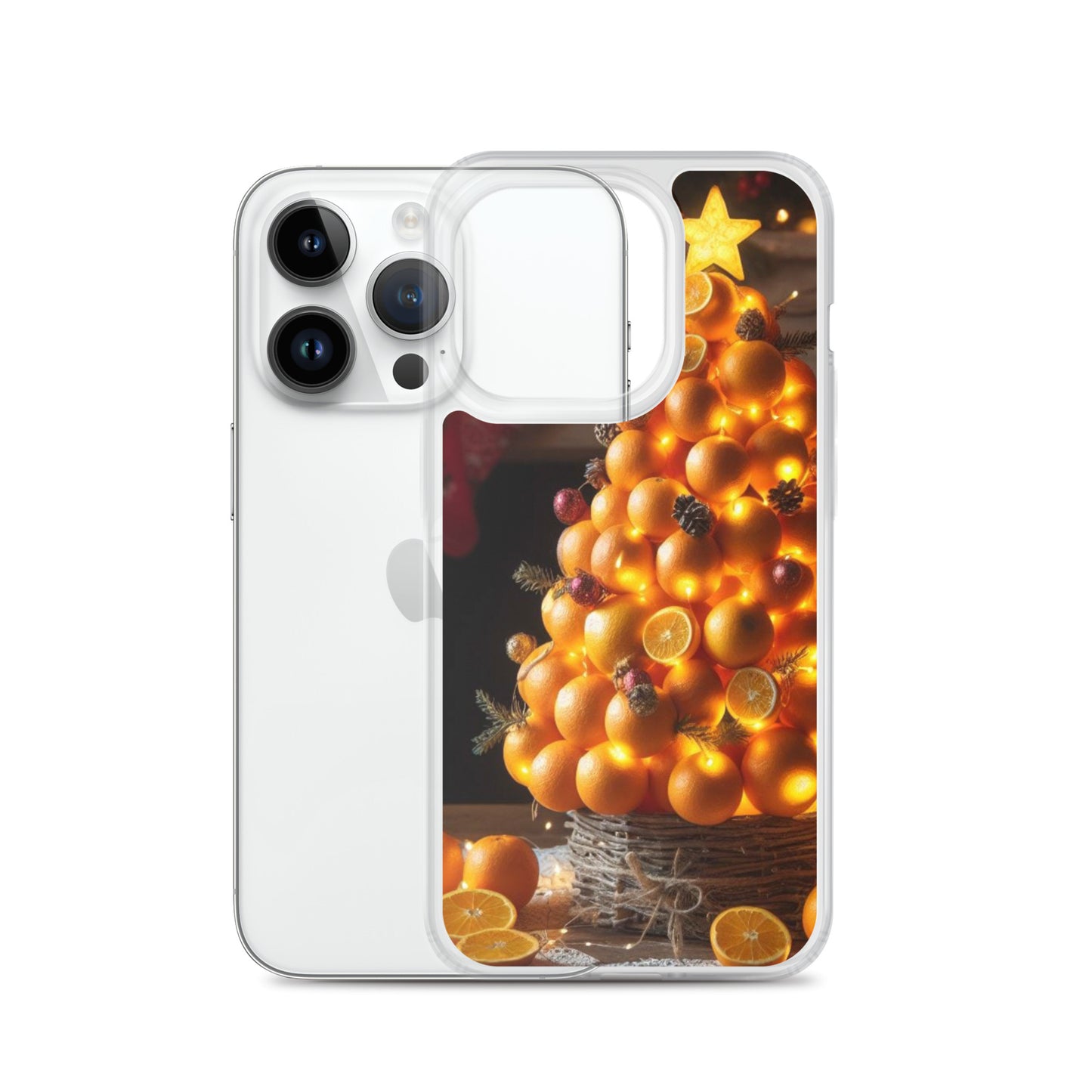 Christmas Tree Clear Case For iPhone®