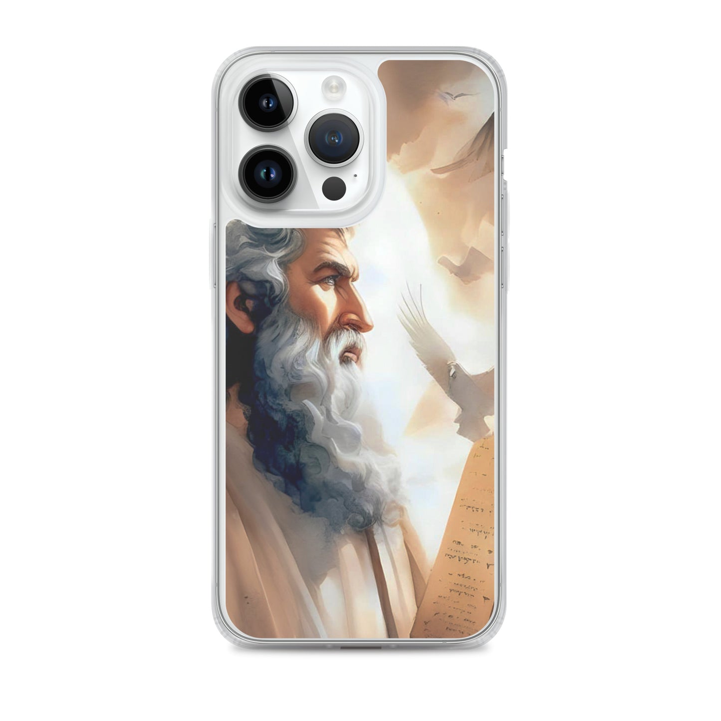 Moses With The Ten Commandments Clear Case for iPhone®