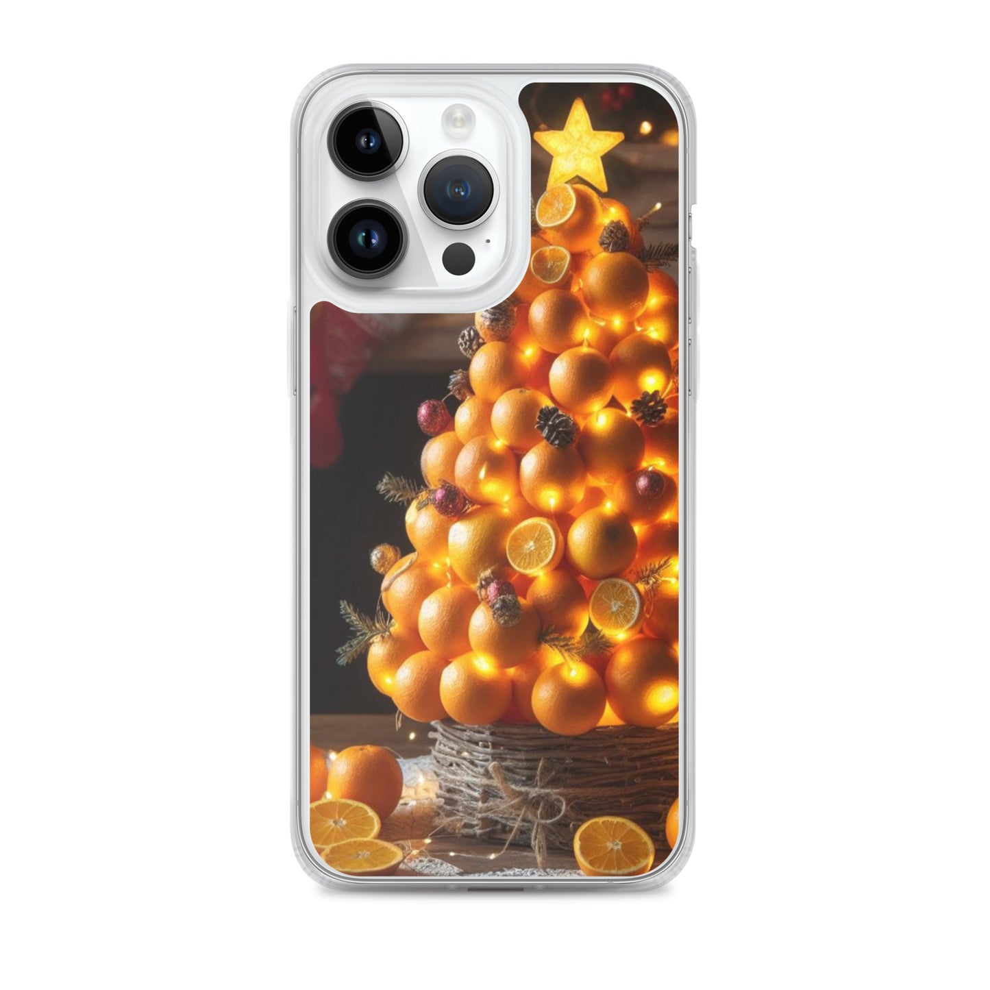 Christmas Tree Clear Case For iPhone®