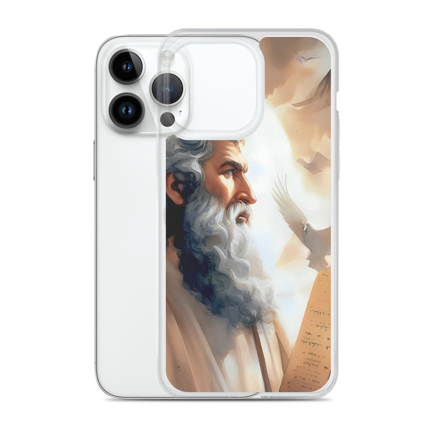 Moses With The Ten Commandments Clear Case for iPhone®