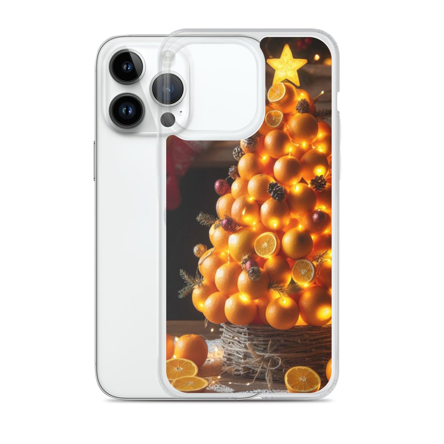 Christmas Tree Clear Case For iPhone®