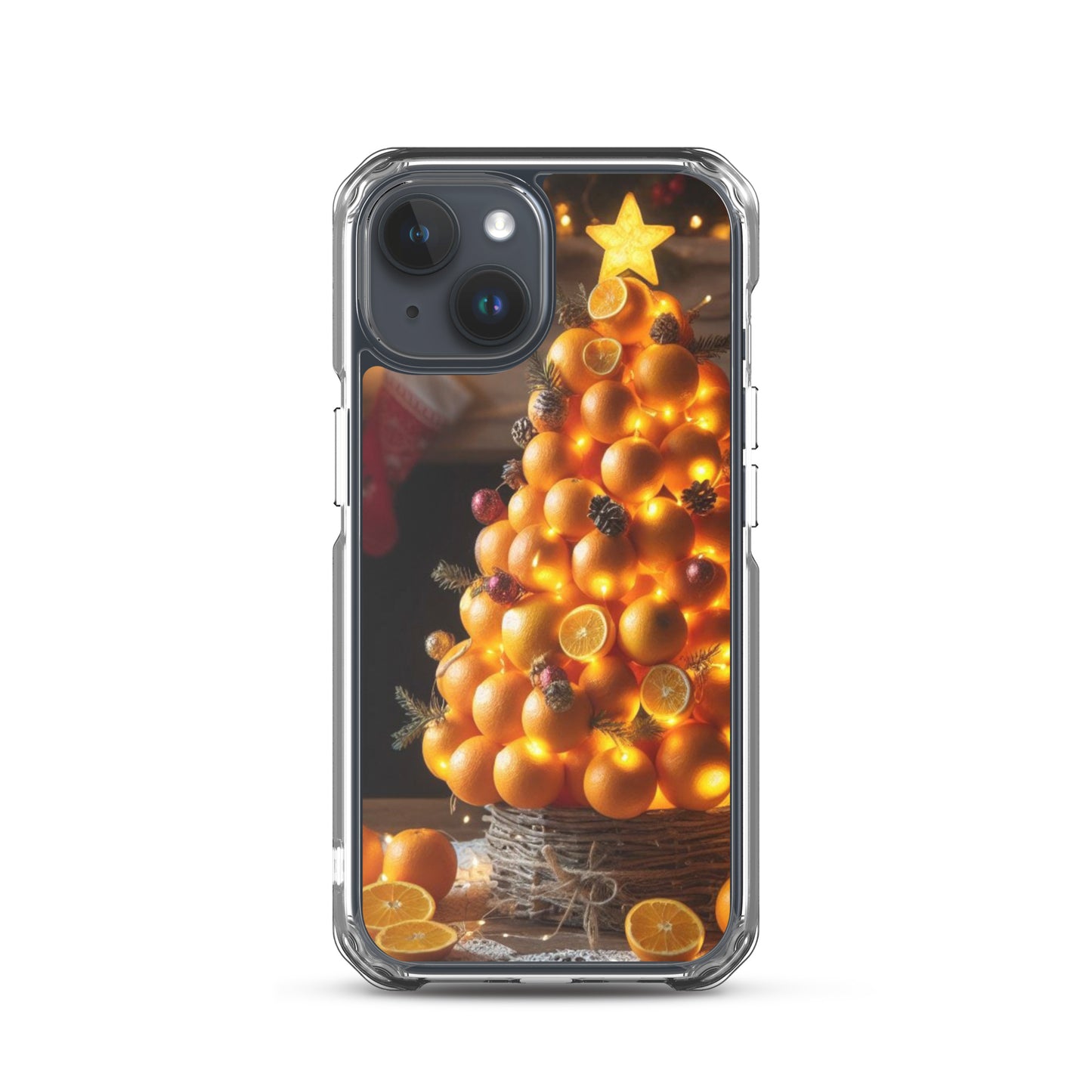 Christmas Tree Clear Case For iPhone®