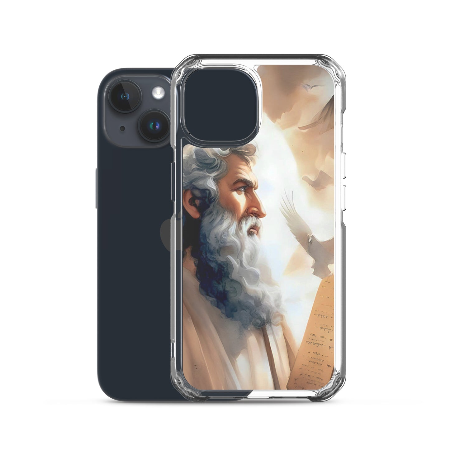 Moses With The Ten Commandments Clear Case for iPhone®