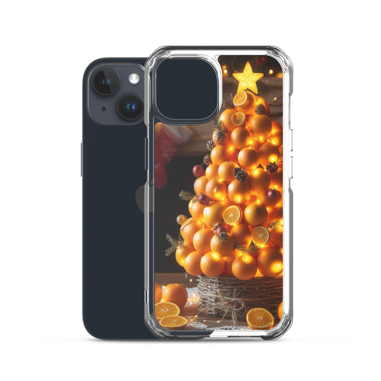 Christmas Tree Clear Case For iPhone®