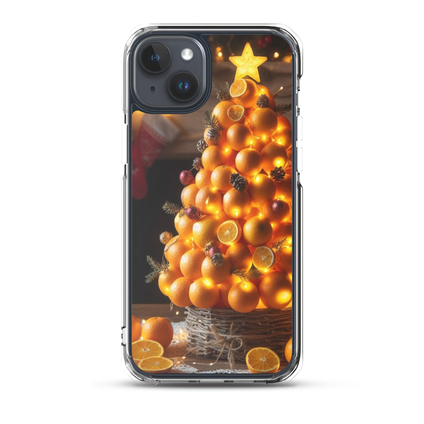 Christmas Tree Clear Case For iPhone®