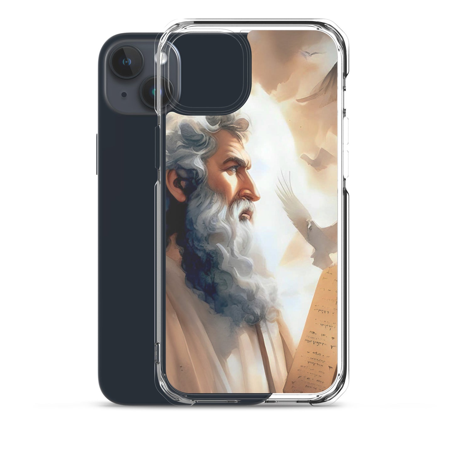 Moses With The Ten Commandments Clear Case for iPhone®