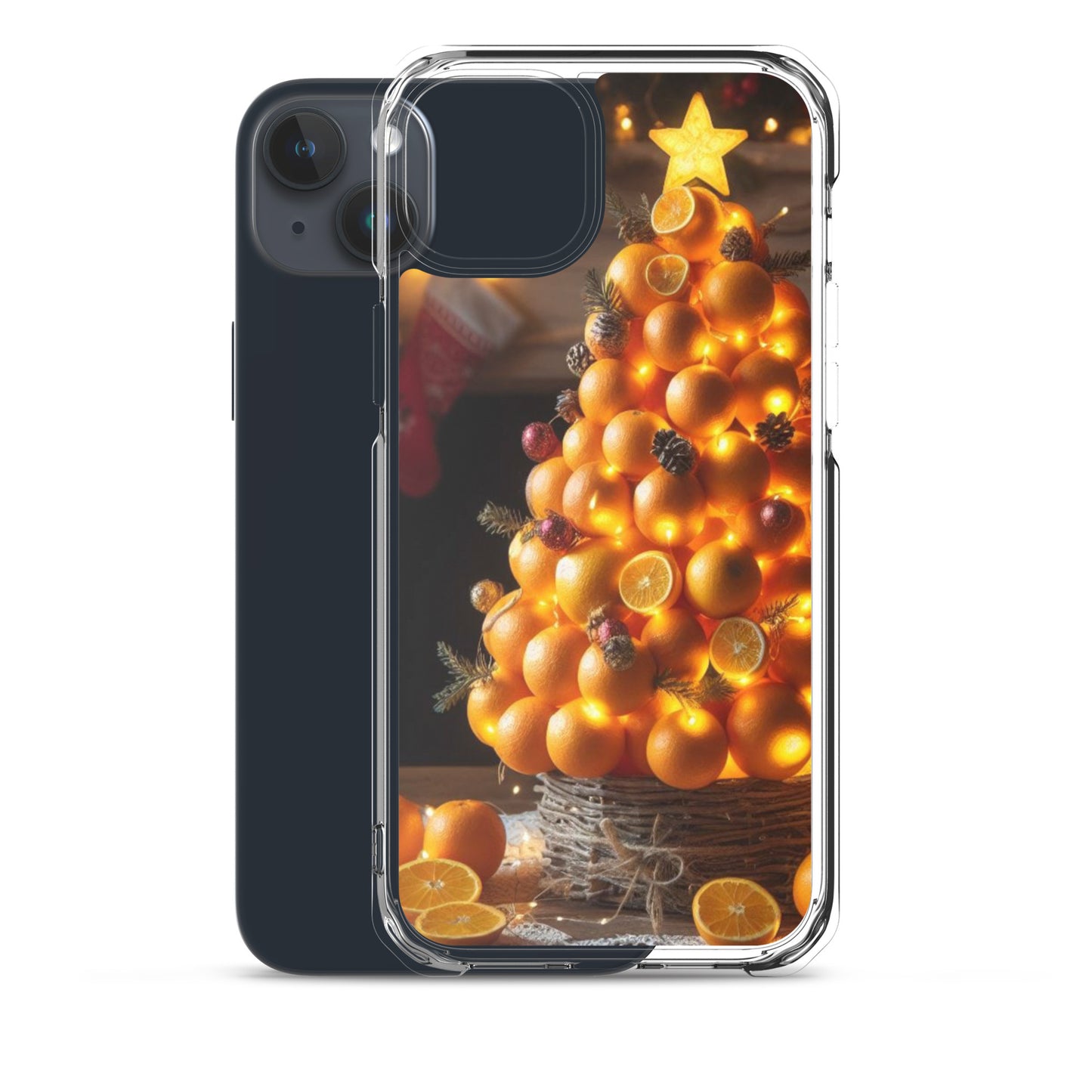 Christmas Tree Clear Case For iPhone®